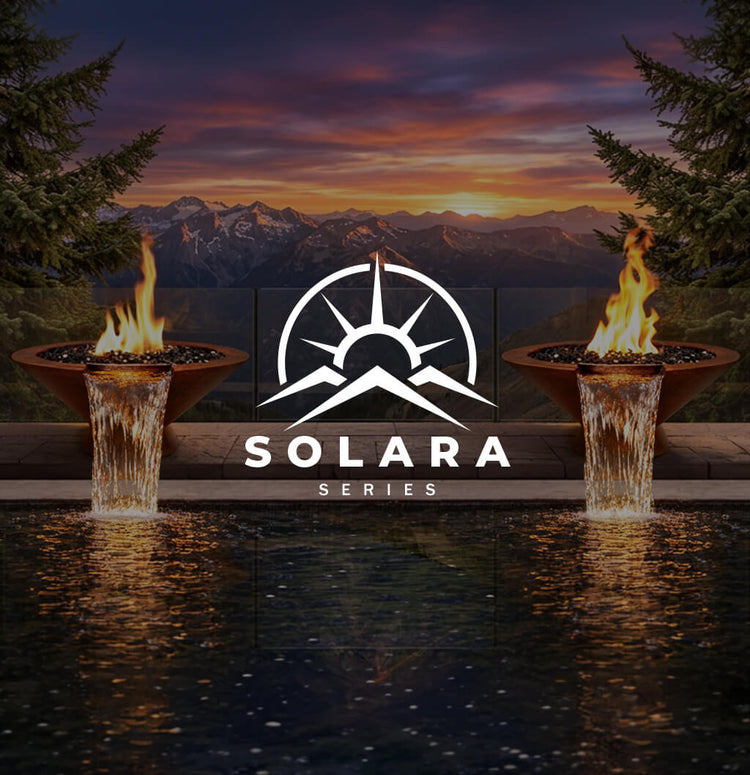 Solara Copper Fire Pit and Bowl Collection