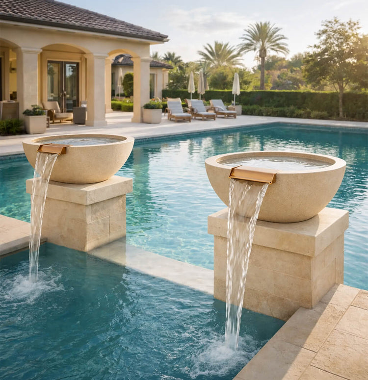 Round Water Bowls